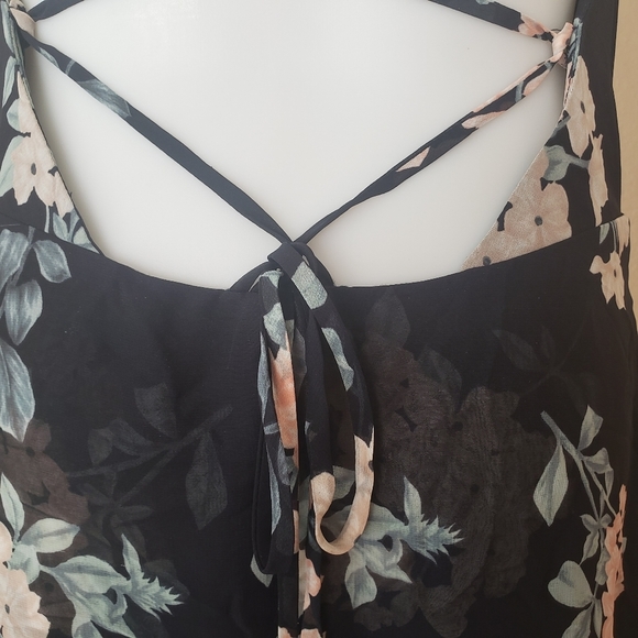 Show Me Your Mumu Calypso ruffle floral maxi dress large Boho NWT - Picture 7 of 10